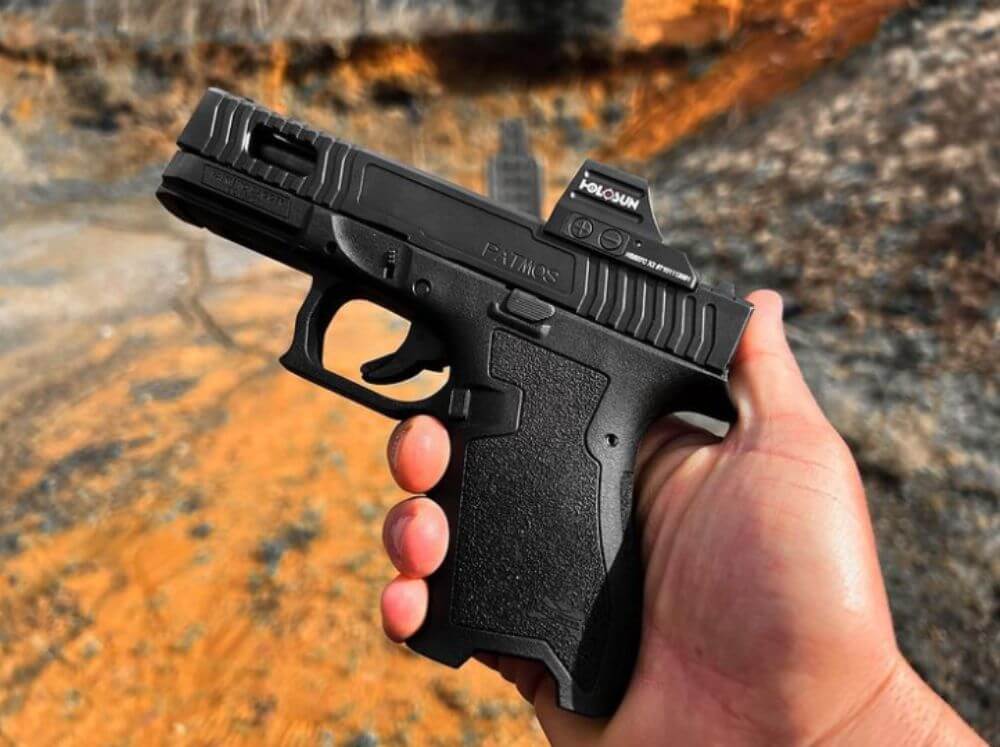 Custom pistol with a PR Triggers Model G installed